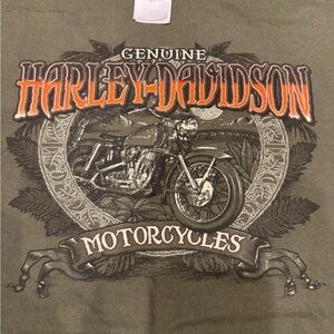 Harley-Davidson Olive Green Tee